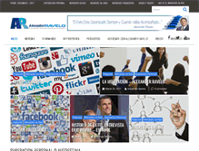 Tablet Screenshot of alexanderravelo.com